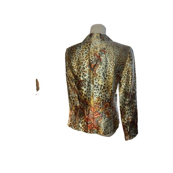 Alberto Makali Multi Color Print Jacket. Sz 6 - Picture 3 of 4